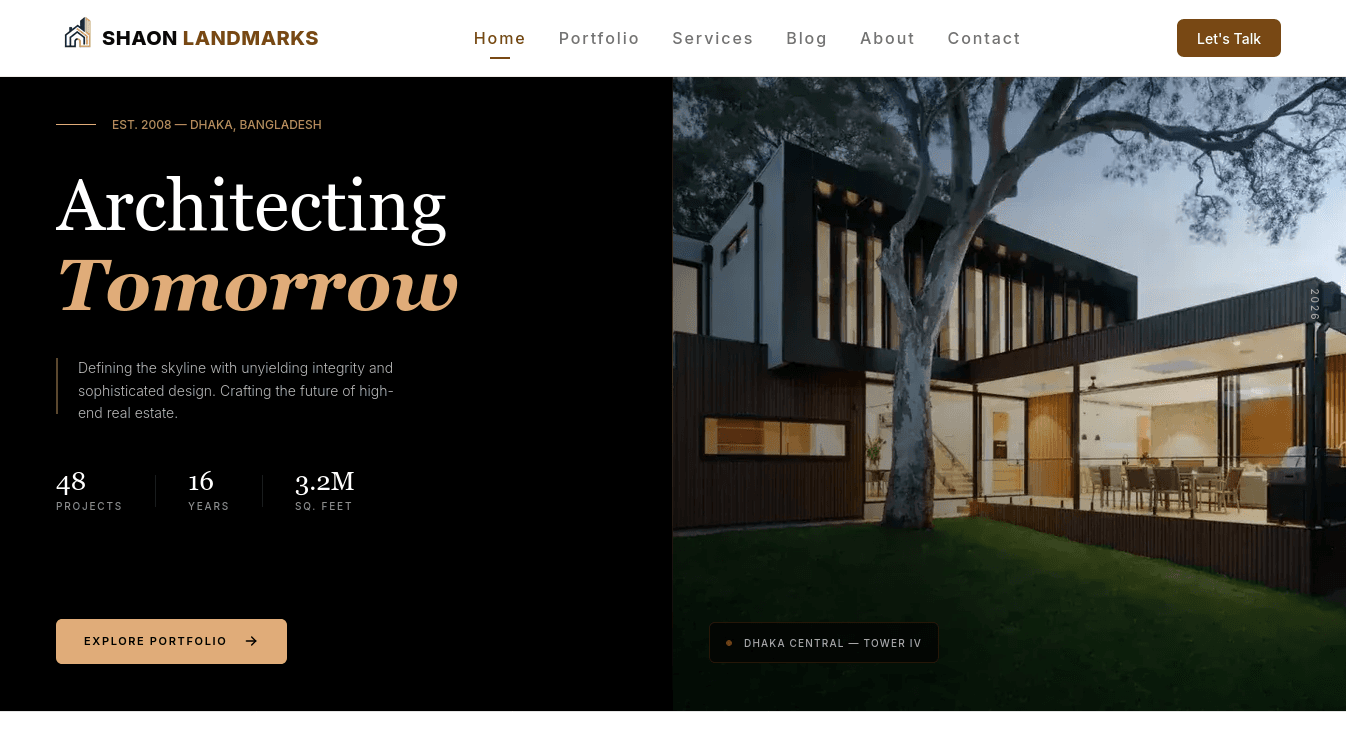Shaon Landmarks - Real Estate Architecture Image